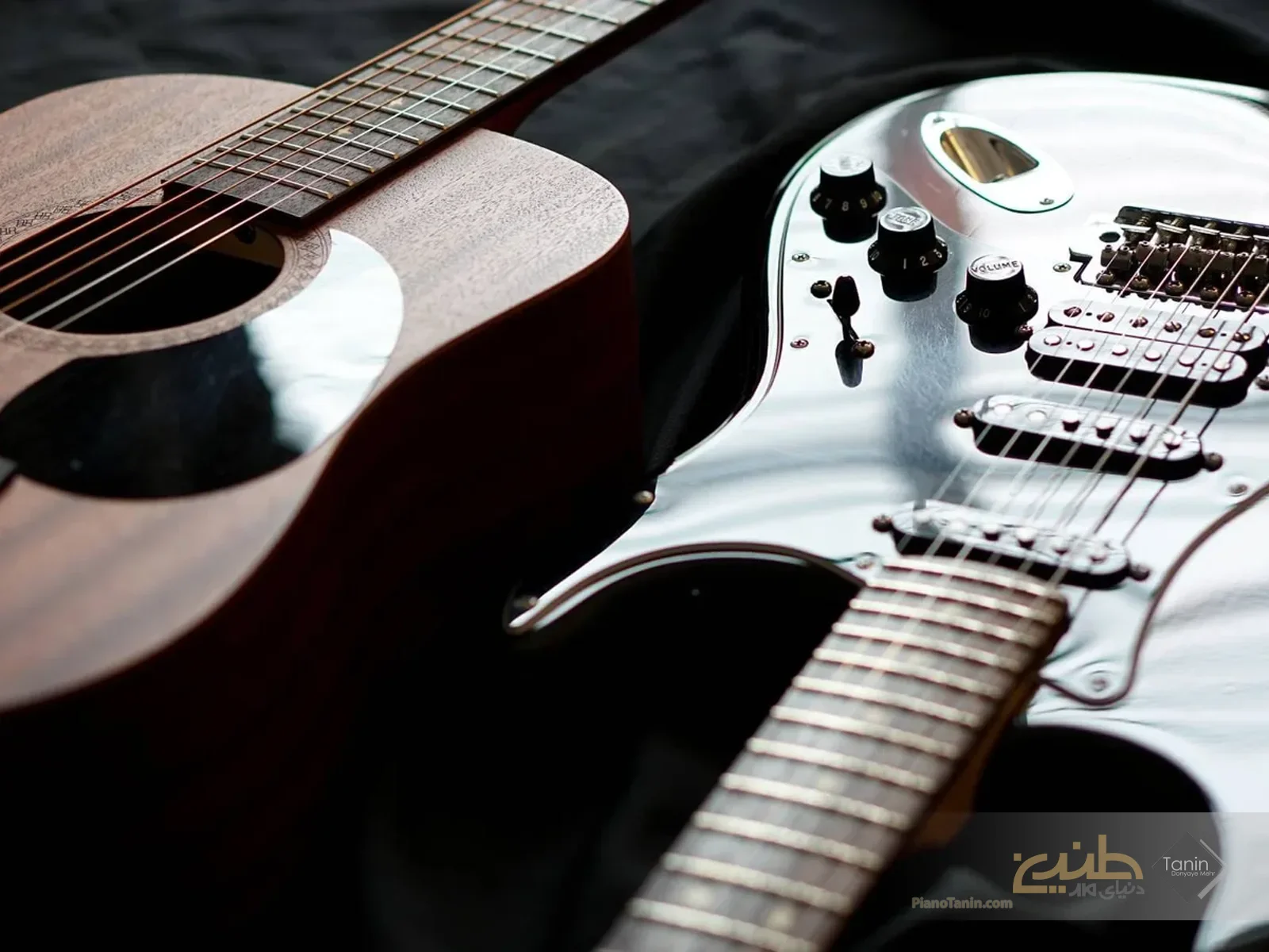 آشنایی با اجزا مختلف گیتار و کارکردهای آنها