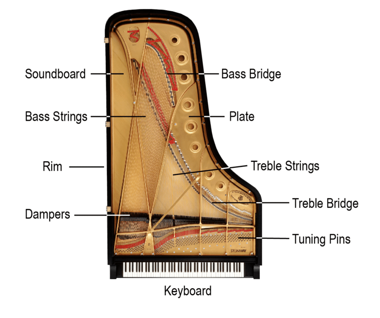 پیانو چگونه کار می کند