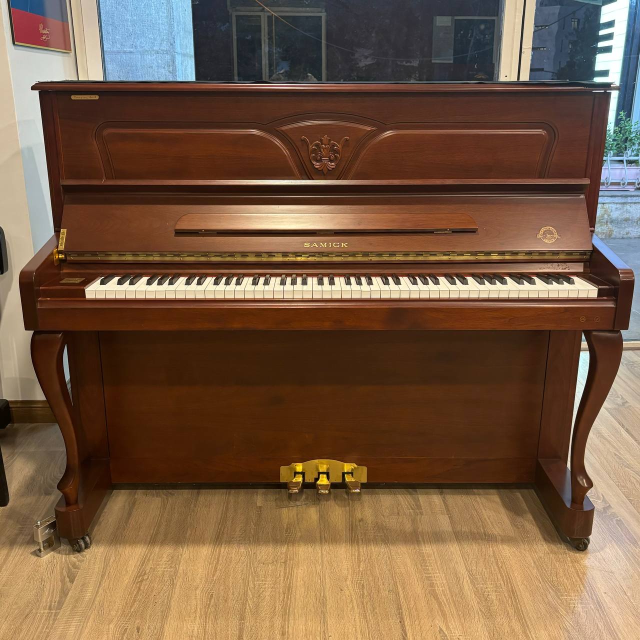 پیانو آکوستیک کارکرده سمیک SAMICK ارتفاع 121