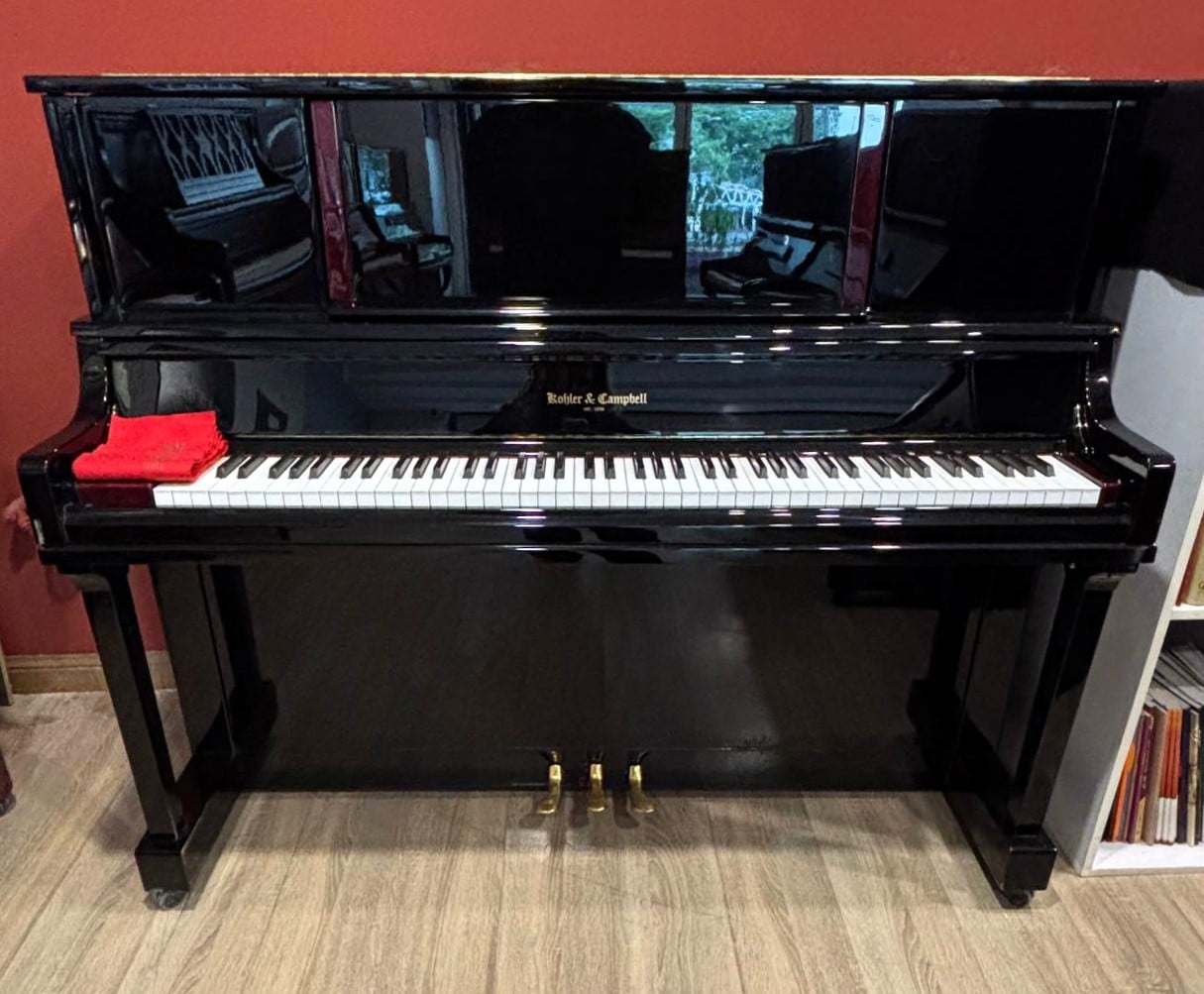 پیانو آکوستیک کارکرده کهلر اند کمپبل KOHLER & CAMPBELL ارتفاع 121