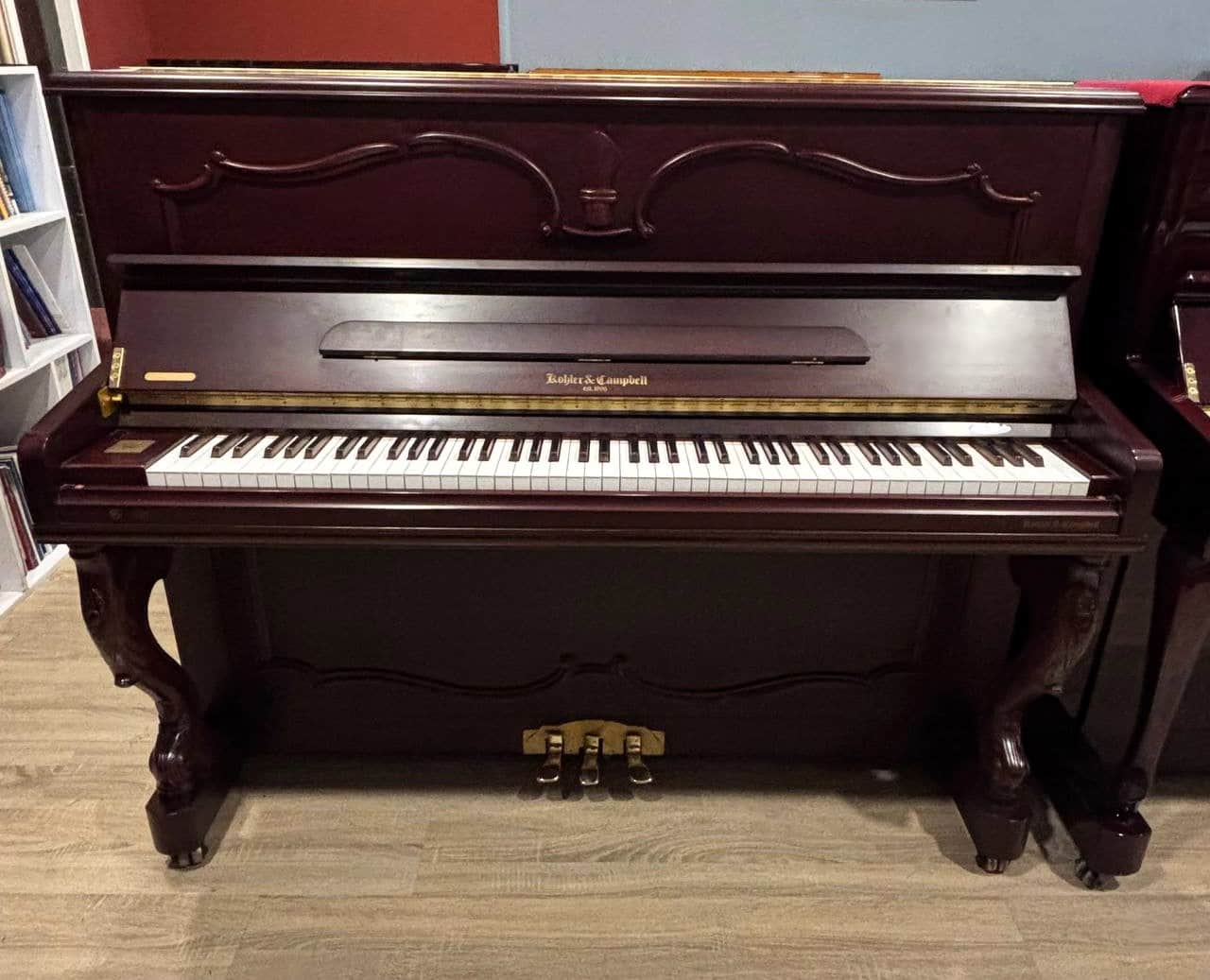 پیانو آکوستیک کارکرده کهلر اند کمپبل KOHLER & CAMPBELL ارتفاع 121